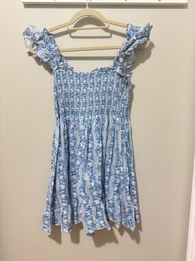 Hill House Blue & White Nap Dress